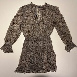 Zara Animal Print Minidress